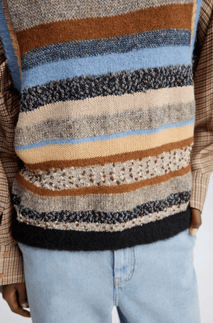 Lytti Knit Striped Vest - The Collective Park City