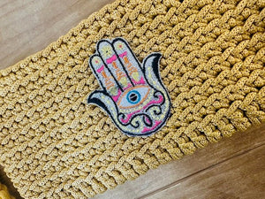 Made in Brazil - Hamsa Zip Pouch - The Collective Park City