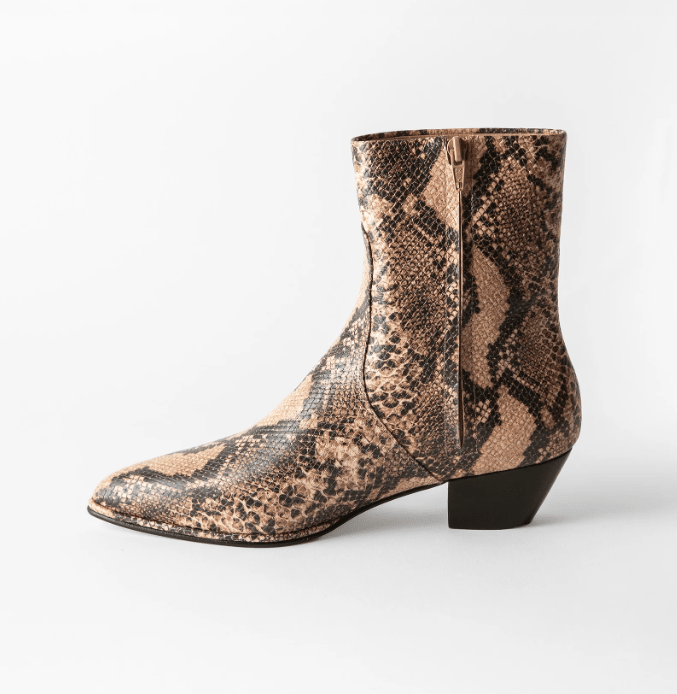 Mae Western Ankle Boot - The Collective Park City