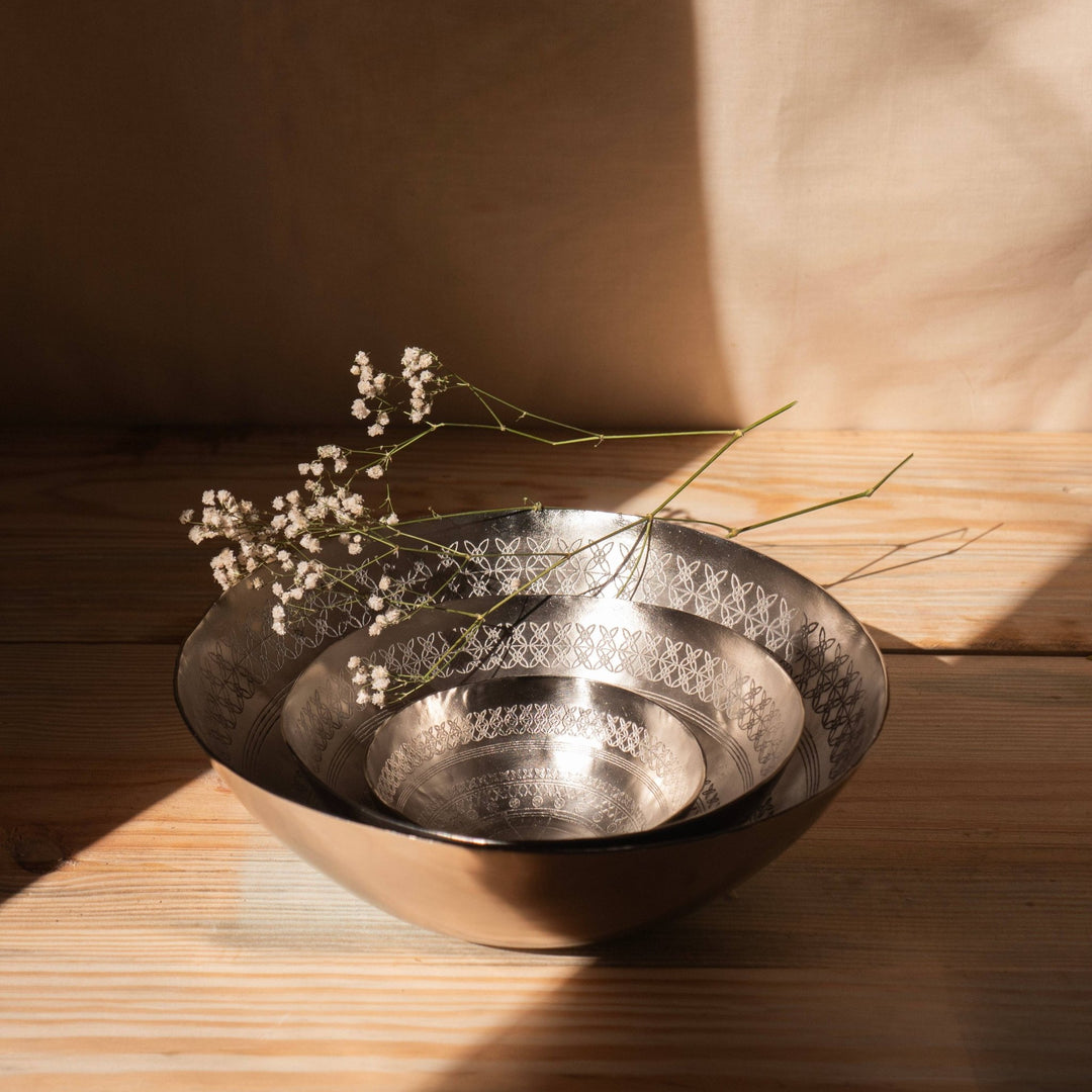 Mandala Bowls Assorted - Set of 3 - The Collective Park City