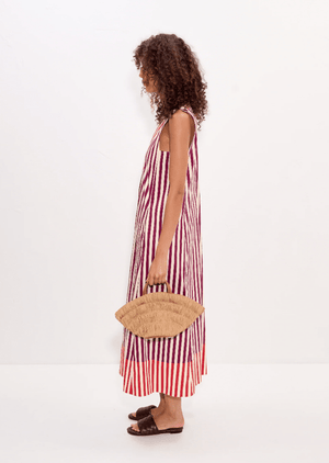 Mar Poplin Striped Dress - The Collective Park City