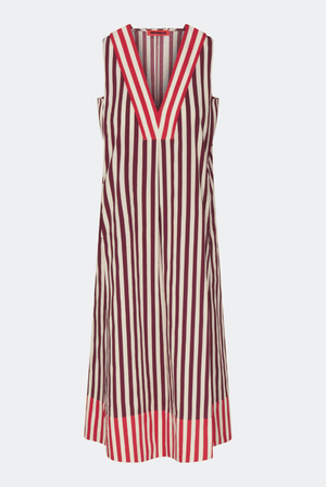 Mar Poplin Striped Dress - The Collective Park City