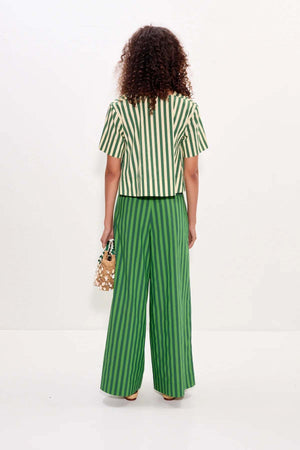 Mar Short Sleeve Striped Top - The Collective Park City