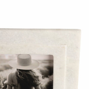 Marble Beveled Edges Photo Frame - 4x6 in. - The Collective Park City