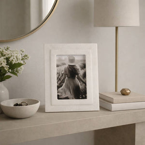 Marble Beveled Edges Photo Frame - 4x6 in. - The Collective Park City