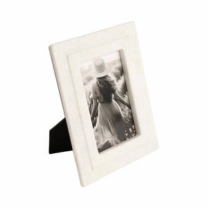 Marble Beveled Edges Photo Frame - 4x6 in. - The Collective Park City