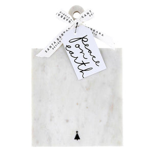 Marble Board with Handle - Peace On Earth - The Collective Park City