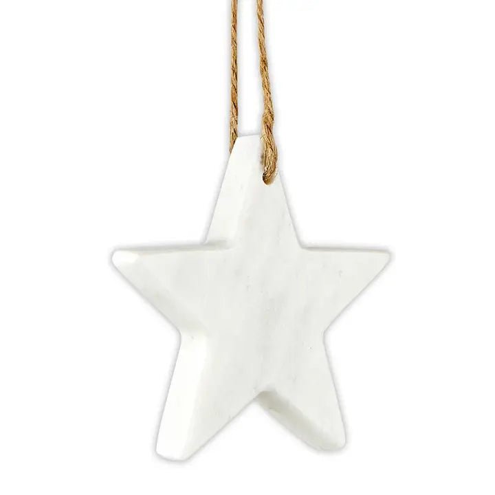 Marble Ornament - Star - The Collective Park City