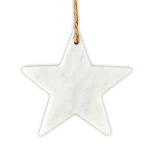 Marble Ornament - Star - The Collective Park City