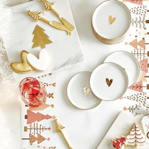 Marble Serving Board with Christmas Tree - The Collective Park City