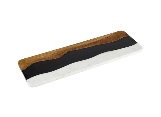 Marble + Wood Board - Large - The Collective Park City