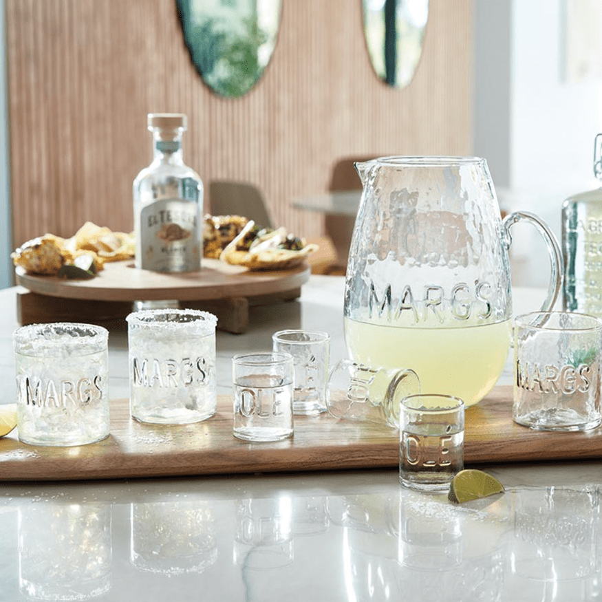 Margs Hammered Glass - The Collective Park City