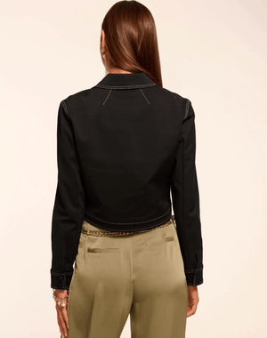 Marrie Contrast Stitch Jacket - The Collective Park City