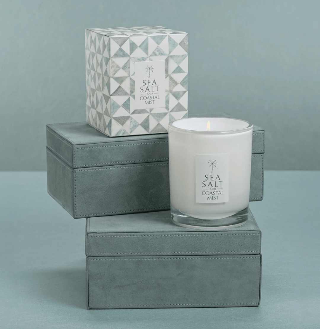 Martinez Sea Salt &amp; Coastal Mist Scented Candle - The Collective Park City