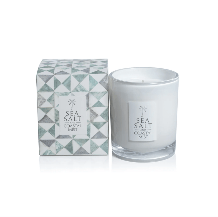 Martinez Sea Salt &amp; Coastal Mist Scented Candle - The Collective Park City