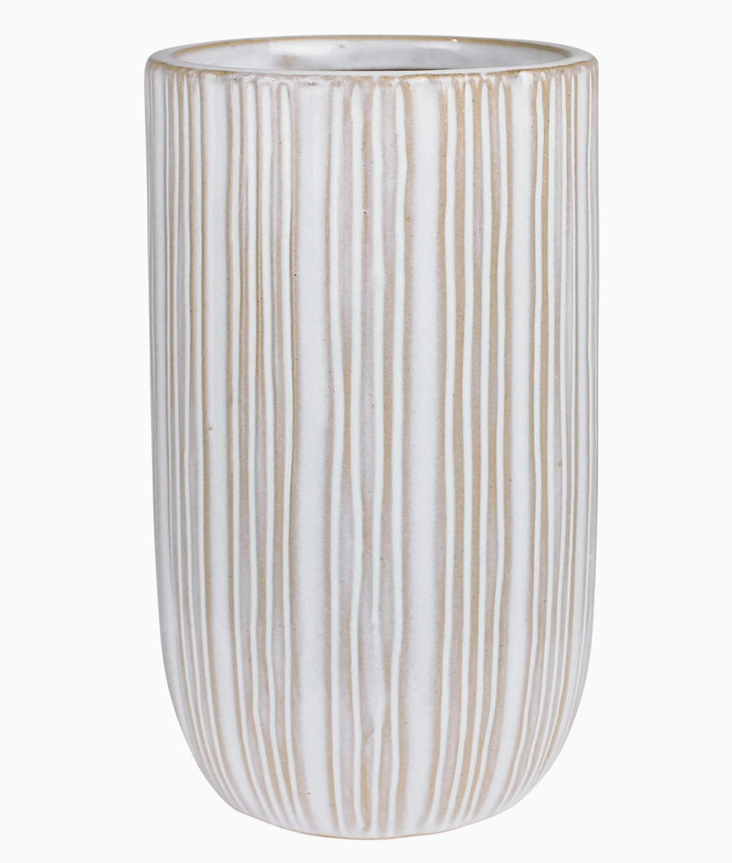 May Vase with Stripes - Ceramic - The Collective Park City
