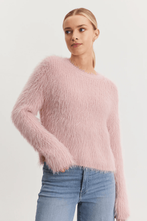 Mayle Feather Yarm Crew Sweater - The Collective Park City