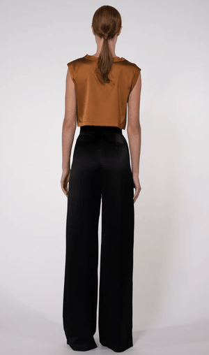 Mel Cropped Blouse Top - The Collective Park City
