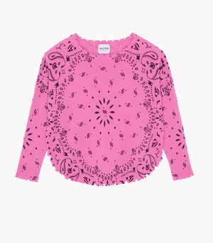 Mela Banadana Cashmere Sweater - Rose Lotus - The Collective Park City