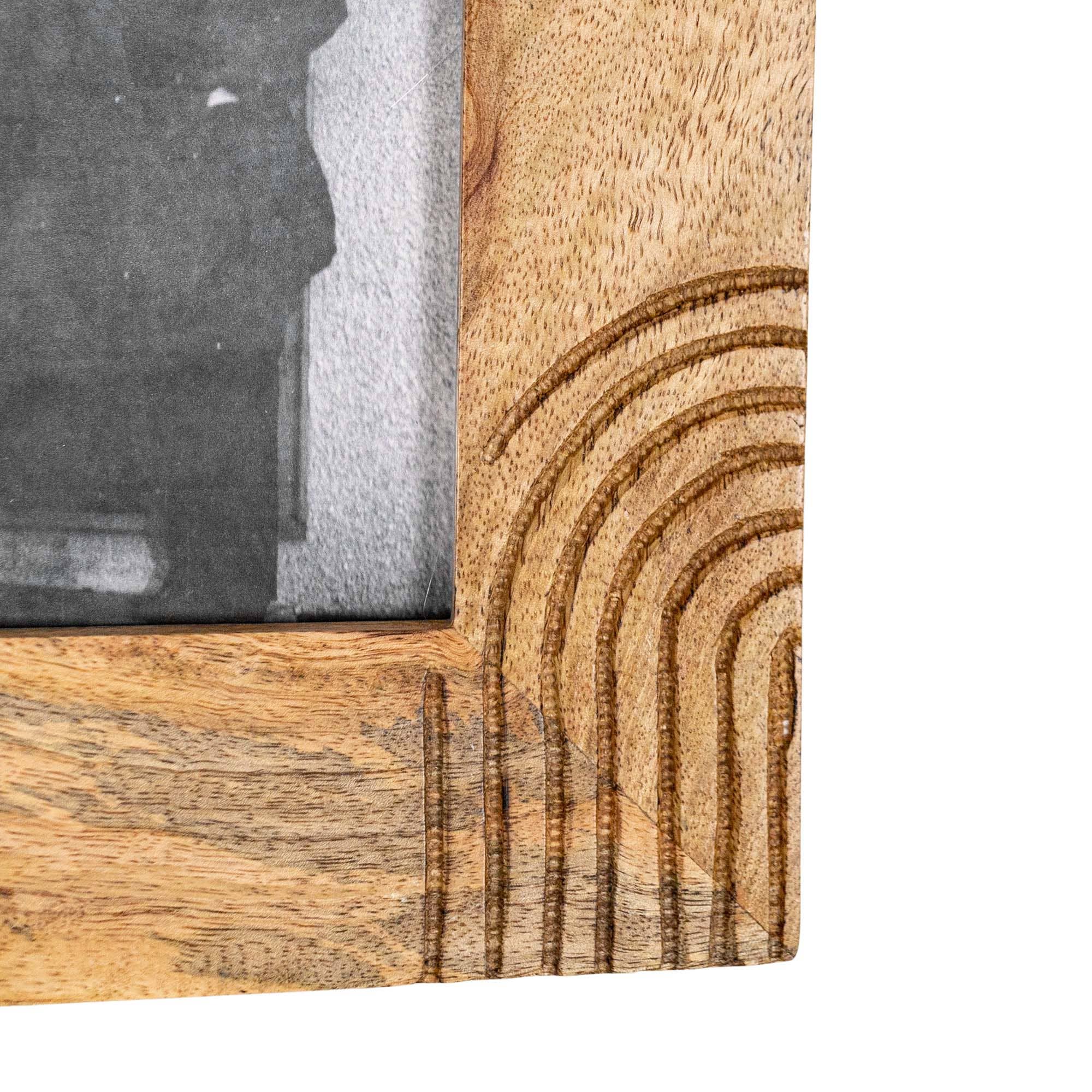 Mela Carved Arch Picture Frame - 4x6 - The Collective Park City