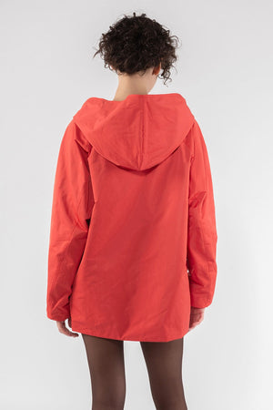 Memory Nylon Reversible Hooded Jacket - Flame - The Collective Park City