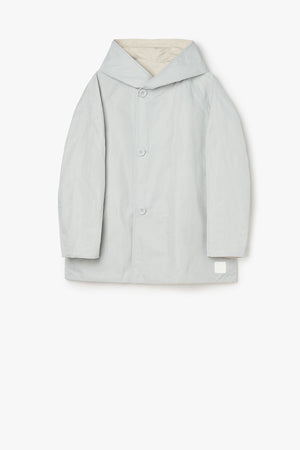 Memory Nylon Reversible Hooded Jacket - Panna - The Collective Park City