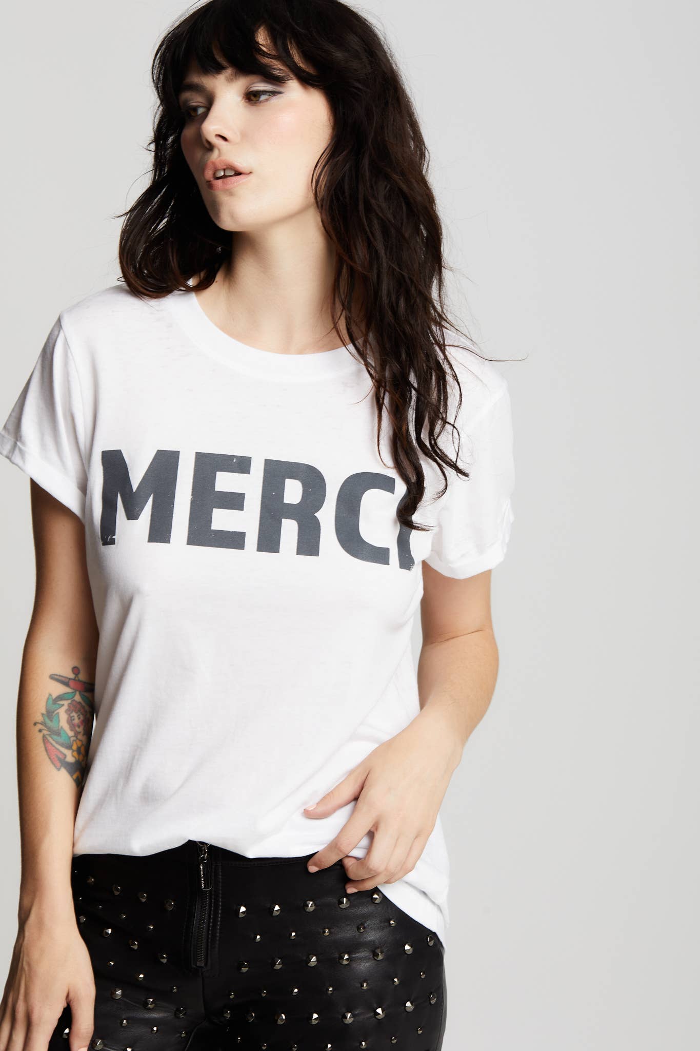 MERCI Burn Out Tee - The Collective Park City