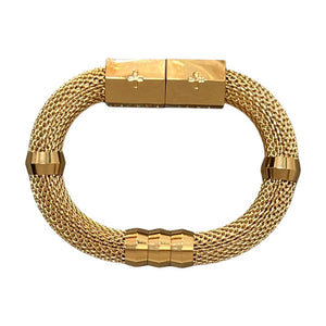 Mesh Classic Gold Everything Bracelet: AKA The Jill - The Collective Park City