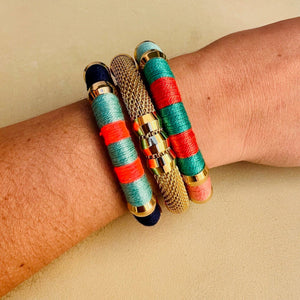 Mesh Classic Gold Everything Bracelet: AKA The Jill - The Collective Park City