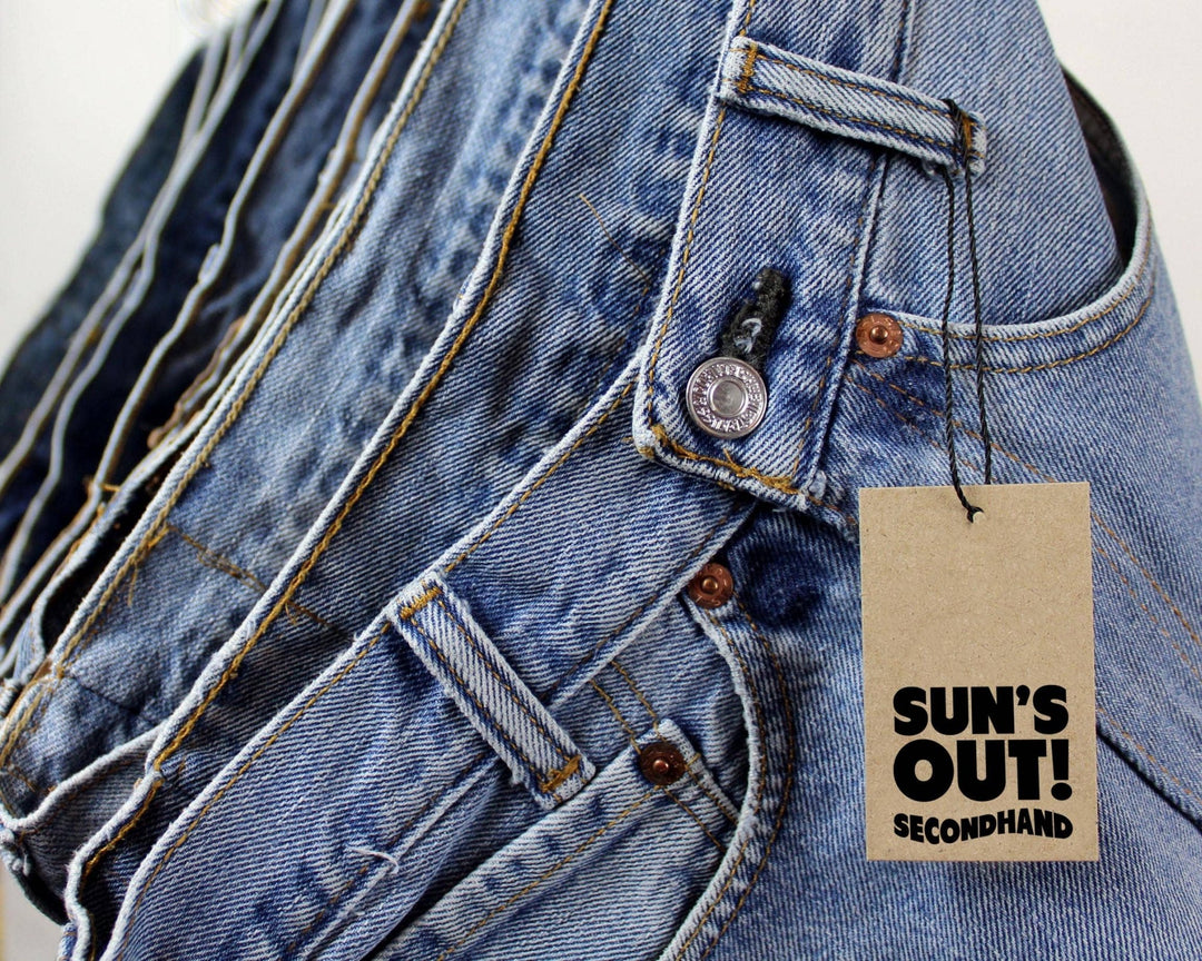 Mid-Rise Upcycled Denim OG Shorts - The Collective Park City
