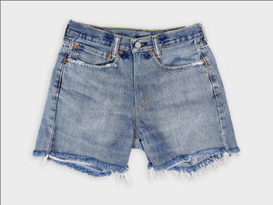 Mid-Rise Upcycled Denim OG Shorts - The Collective Park City