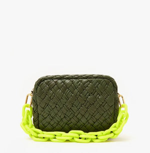 Midi Puffy Woven Bag - The Collective Park City