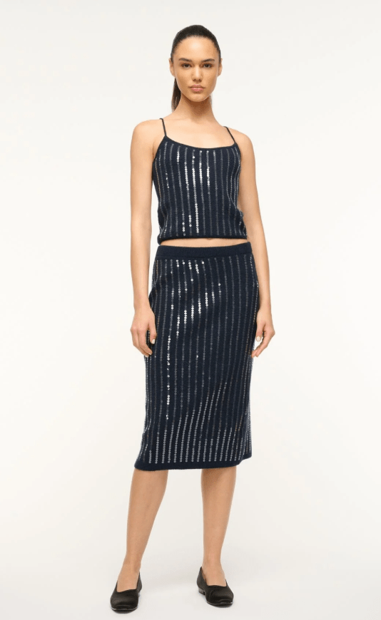 Mimi Sequin Line Skirt - The Collective Park City