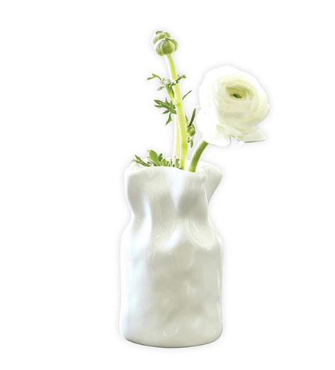 Mini Cinched Ceramic Vase - The Collective Park City