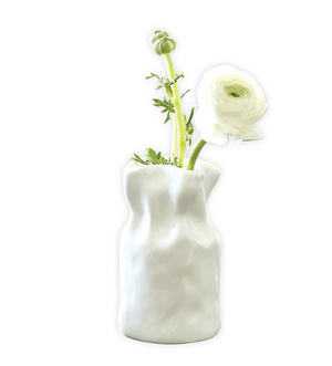 Mini Cinched Ceramic Vase - The Collective Park City