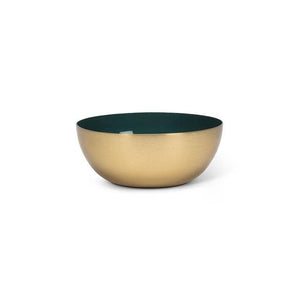 Mini Enamel Bowl - Teal - 4" Diameter - The Collective Park City