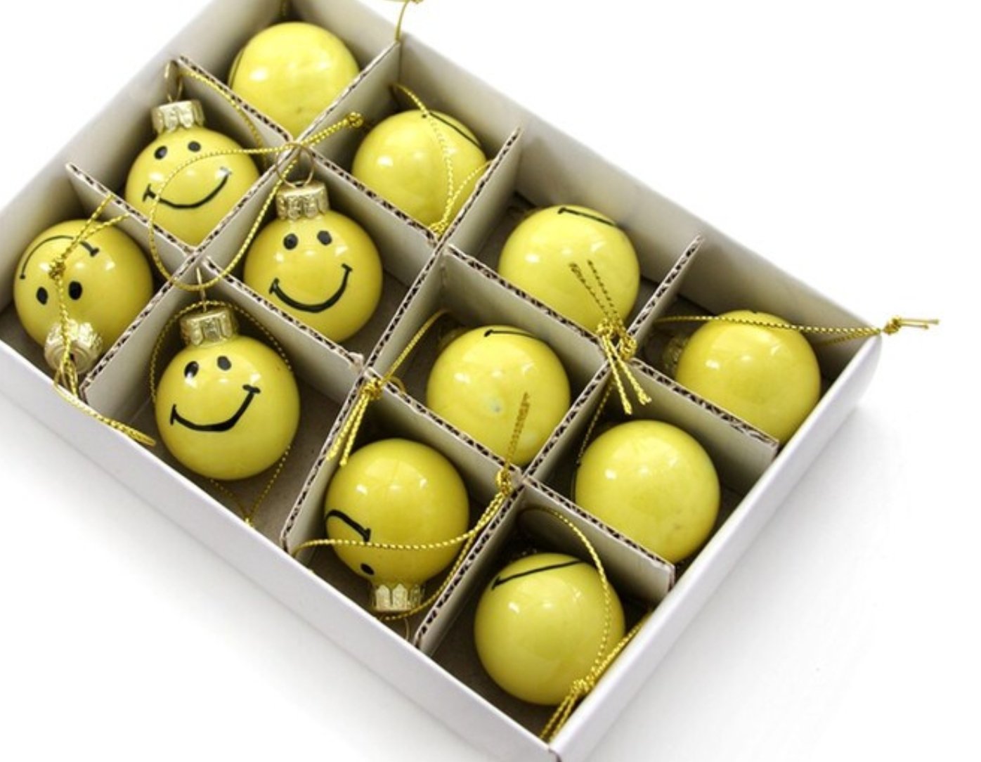 Mini Smiley Ornament - The Collective Park City