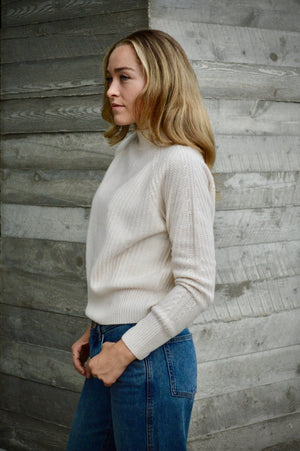 Mockneck Sweater - The Collective Park City