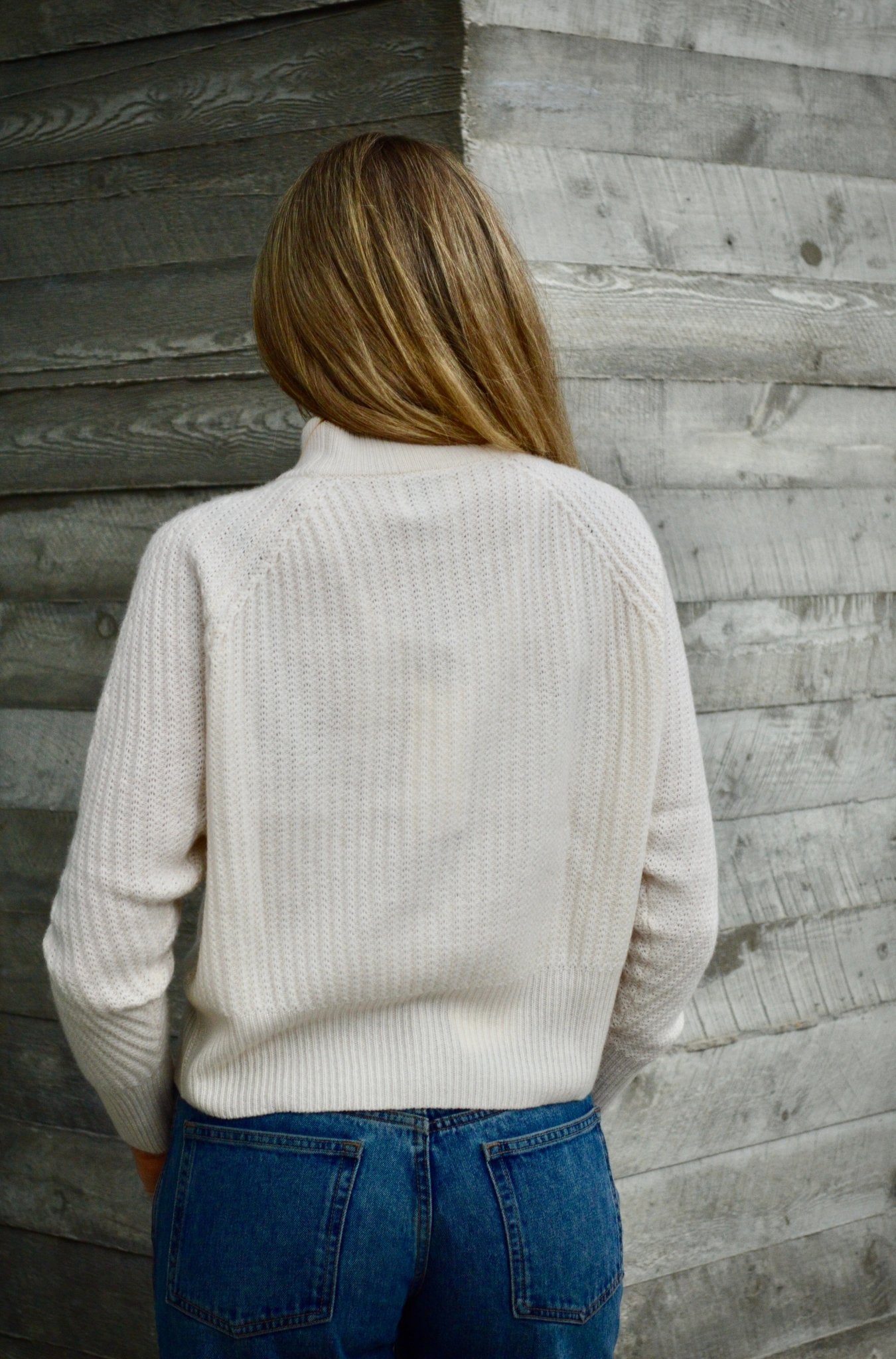 Mockneck Sweater - The Collective Park City