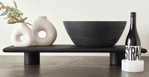 Modern Sanded Donut Vase - Medium - The Collective Park City