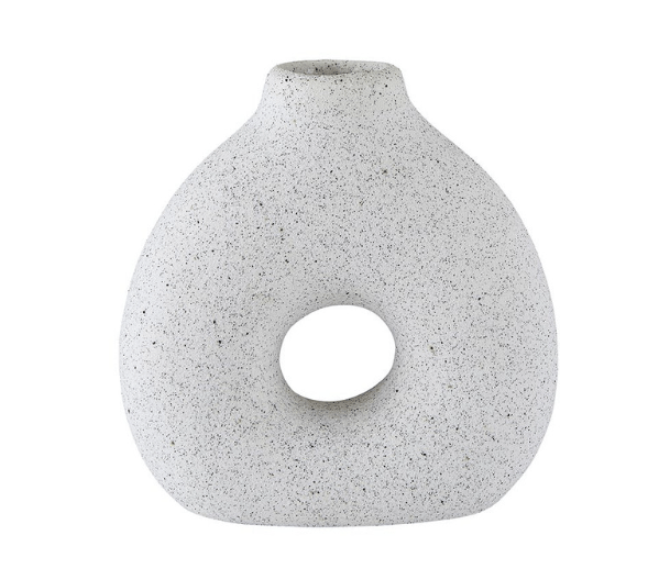 Modern Sanded Donut Vase - Small - The Collective Park City