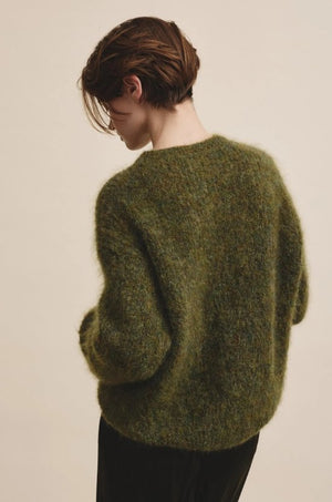 Mohair Crewneck Sweater - The Collective Park City