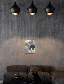 "Moon and Stars" Painting - The Collective Park City