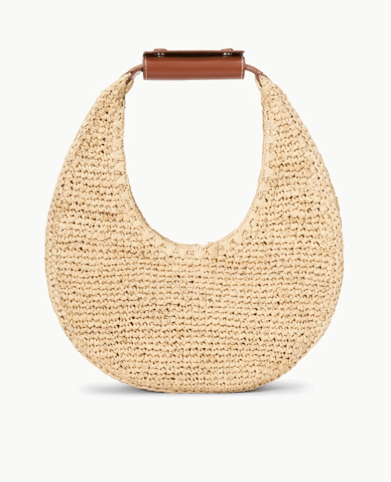 Moon Raffia Tote Bag - The Collective Park City