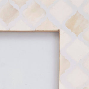 Moroccan Tile Bone Photo Frame - The Collective Park City