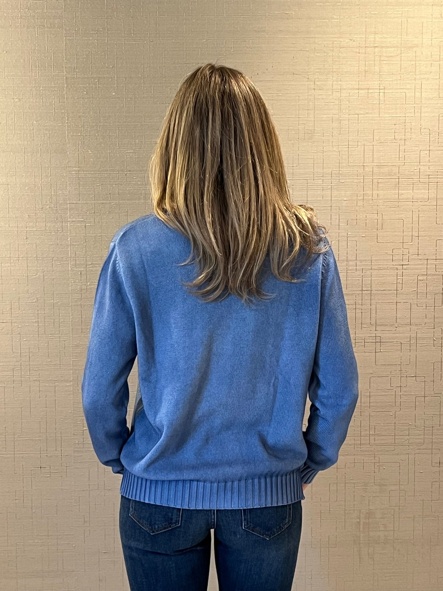 Morocco V - Neck Sweater - The Collective Park City