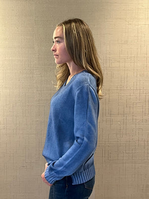 Morocco V - Neck Sweater - The Collective Park City