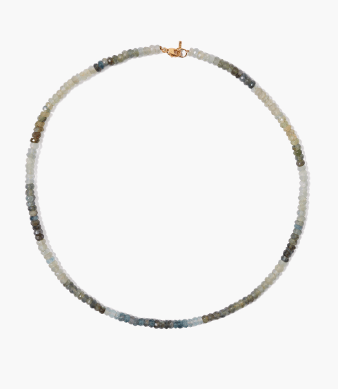 Moss Aquamarine Necklace - The Collective Park City