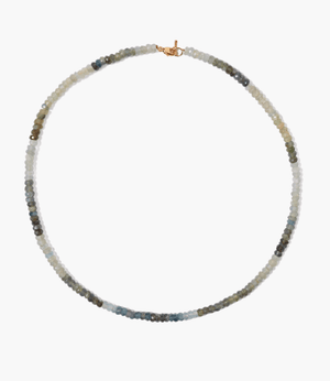 Moss Aquamarine Necklace - The Collective Park City