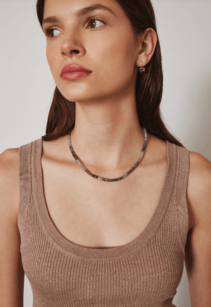 Moss Aquamarine Necklace - The Collective Park City